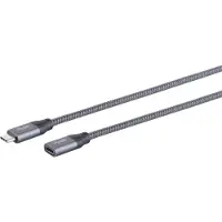 S-Conn S/CONN maximum connectivity USB C-C Kabel--USB-C Verlängerungskabel, 3.2 Gen 2, Pro, 1,5m