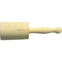 Stubai Holzklüpfel (Schreinerklüpfel) runde Ausführung Holzhammer 80x125mm