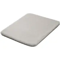 Kleine wolke Badematte "Cony", rutschhemmend beschichtet, fußbodenheizungsgeeignet, Badteppich, Fell-Optik, Uni Farben, besonders weich & kuschelig