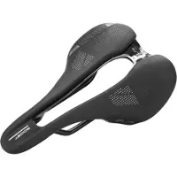 Selle Royal Selle Italia SLR Boost TM Superflow, Fahrradsattel, Straßenrennen, Unisex, Schwarz, Muster, Manganese