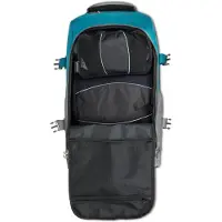 Normani Reisetrolley mit Rucksackfunktion 90 L mit 5 Kleidertaschen