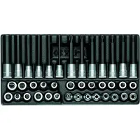 Gedore 1500 ES ITX 30 Satz Schraubendrehereinsätze 3/8" in 1/3 ES-Modul