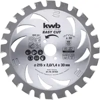 Kwb Kreissägeblatt AKKU Top Easy Cut Ø 215 x 30 mm