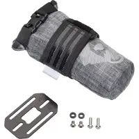 Wolf Tooth B-RAD TekLite Roll-Top Tasche, inkl. Montageplatte, 0.6L, grey/black