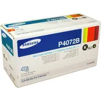 Samsung CLT-P4072B 2er-Pack Schwarz Tonerkartuschen, 3000 Seiten, Schwarz, 2 Stück(e)