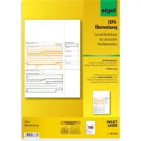 Sigel PC-SEPA-Überweisung ZV570, 100 Stück
