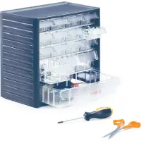 Treston Kleinteilemagazine Serie 290C, 16 Schubladen