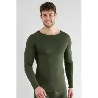 Ceceba Thermo Longsleeve Thermo Sport in grün-mittel-uni | Gr.: 9