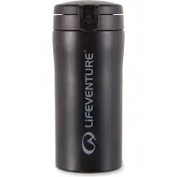 Lifeventure Flip-Top Thermobecher, Unisex, Schwarz