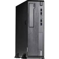 Akyga AK-502-02BK, Midi Tower, PC, Schwarz, Flex-ATX, micro ATX, Mini-ITX, ABS Synthetik, Galvanisiertes Stahl, RoHS, REACH, CE