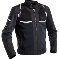 Richa Airstorm wasserdichte Motorrad Textiljacke, schwarz, XL