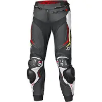 Held Grind II Schwarz Weiß Rot Motorrad Lederhose Größe 114