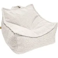 Meowbaby Bearly Sitzsack, Creme