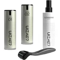 Layzin Anti-Aging Duo + Microneedling-Set 0,55 mm mit Reinigungsspray 260 ml Serum