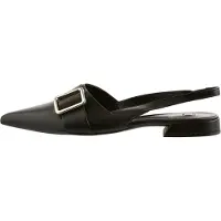 Högl Leder-Slingballerinas in Schwarz - 37