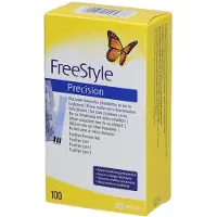 ABBOTT DIABETES CARE Freestyle Precision Blutzucker Teststr.o.codierung 100 St