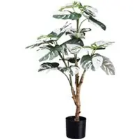 Pflanzen-Kölle Künstliches Fensterblatt 'Monstera deliciosa Variegata'