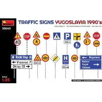 Mini art Traffic Signs. Yugoslavia 1990's