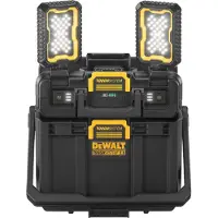 DeWalt DWST08061-1 Werkzeugbox mit integrierten Leuchten 395 x 352 x 255 mm ToughSystem 2.0 - ohne Akku, ohne Ladegerät