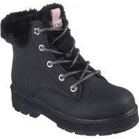 SKECHERS Schnürstiefeletten Street Glitz 310952L Schwarz