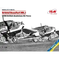ICM Bristol Beaufort Mk.I, WWII British dominions Air Force
