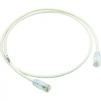 Panduit Cat 6A 28AWG UTP Patch Cord, CM/LSZH, Of, 1 m, Cat6a, U/UTP (UTP), RJ-45, RJ-45, Weiß