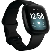 Fitbit Versa 3, 4,01 cm (1.58"), AMOLED, WLAN, GPS