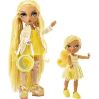Rainbow High Littles Dolls- Daisy (Yellow), Modepuppe, Weiblich, 4 Jahr(e), Junge/Mädchen, 13,9 mm, Mehrfarbig