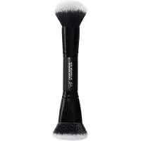 e.l.f. Elf. Flssiger Bronzer- und Konturen-Duo-Pinsel, seidige, hochpigmentierte Formel mit Make-up-Pinsel mit zwei Enden, synthetischen Borsten, 100 %
