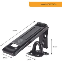 Yale Smart Living Y220B/51/118/HSP Überfalle mit Hangschloss 160 mm Schlüsselschloss
