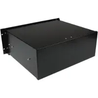 StarTech.com .com 4HE Rackschublade aus Stahlblech in Schwarz