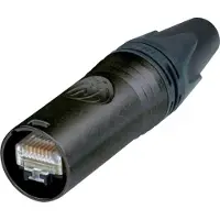 Neutrik Ethercon CAT6A cable connector Black