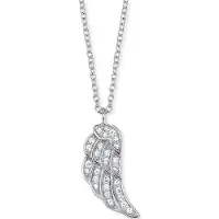 Engelsrufer Damen-Kette 925er Silber Zirkonia Engelsrufer Silber