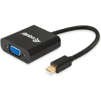 Equip Mini DisplayPort auf HD15 VGA Adapter, 0,17 m, Mini DisplayPort, VGA, Männlich, Weiblich, 1920 x 1080 Pixel