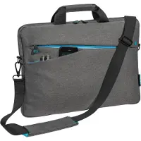 Pedea Fashion - Notebook-Tasche - 39.6 cm (15.6") - Grau