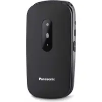 Panasonic KX-TU446, Klappgehäuse, Single SIM, 6,1 cm (2.4"), 320 x 240 Pixel, Bluetooth, Schwarz