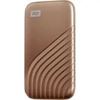 Western Digital My Passport SSD, 500 GB Solid State Drive, 1050MB/s, Gold