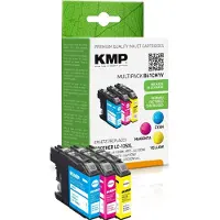KMP B61CMYV, Cyan, Magenta, Gelb, 3 Stück(e), 1200 Seiten, Kombi-Packung