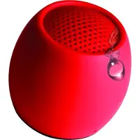 Boompods Zero Speaker, 3 cm, 3 W, Kabellos, Tragbarer Mono-Lautsprecher, Rot, Sphärisch