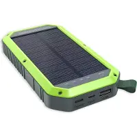 Ultron PB-10000, 10000 mAh, Lithium Polymer (LiPo), Kabelloses Aufladen, Schwarz, Grün