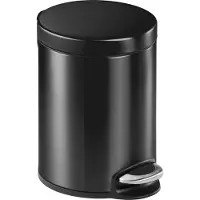 Durable Treteimer Metall 5L rund, 341058 anthrazit