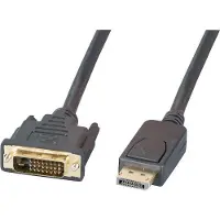 EFB Elektronik DisplayPort/DVI Kabel A-A St-St, 5m, schwarz DisplayPort