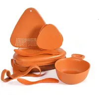 Light My Fire Outdoor Mealkit Kochtopfset Orange Orange One Size