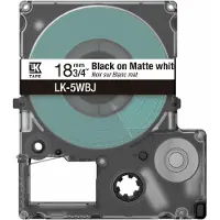 Epson LK-5WBJ, Schwarz, Weiß, Wärmeübertragung, Matte, LabelWorks LW-C410, 1,8 cm, 1 Stück(e)