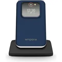 Emporia emporiaJOY (V228), 2G, (V3), Großtastenklapphandy, blueberry