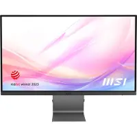 MSI Modern MD271UL - LED-Monitor - 69 cm (27") - 3840 x 2160 4K UHD (2160p) @ 60 Hz - IPS - 300 cd/m² - 1000:1 - 4 ms - 2xHDMI, DisplayPort, USB-C - Iron Gray