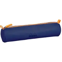 Rhodia 319008C, Weiches Federmäppchen, Kunstleder, Blau, Einfarbig, Reißverschluss, 215 mm