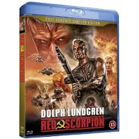 Classic Movies Red Scorpion - True Classics - Dolph Lundgren Limited Edition Version Blu-Ray with Poster and Cards in the box