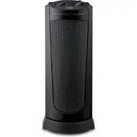 Black & Decker BXSH2002E, Elektrischer Raumheizlüfter, Keramik, 1,5 m, Drinnen, Flur, Schwarz