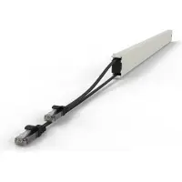 Patchbox .one / Cassette / 46RU / UTP / Black, 2,5 m, Cat6a, U/UTP (UTP), RJ-45, RJ-45, Schwarz